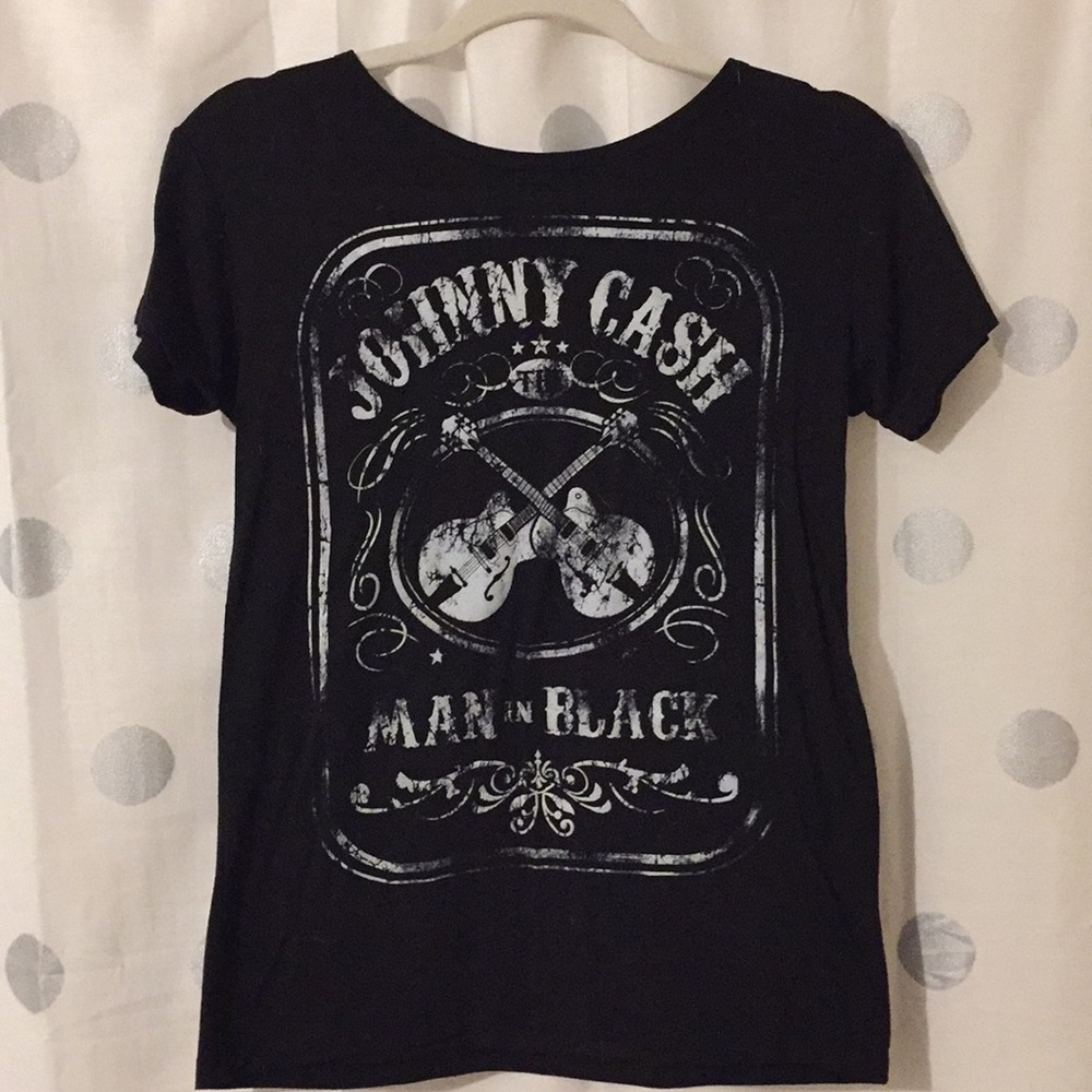 Johnny Cash black T shirt